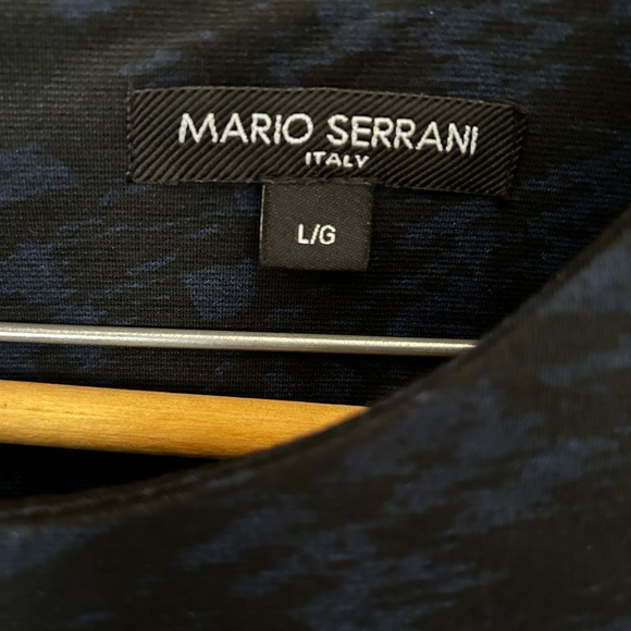 NWT Mario SERRANI Italy Sz L/G Modern Fit Unlined Sleeveless Shift Dress - Picture 4 of 9